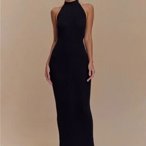 Meshki Black Strapless Dress